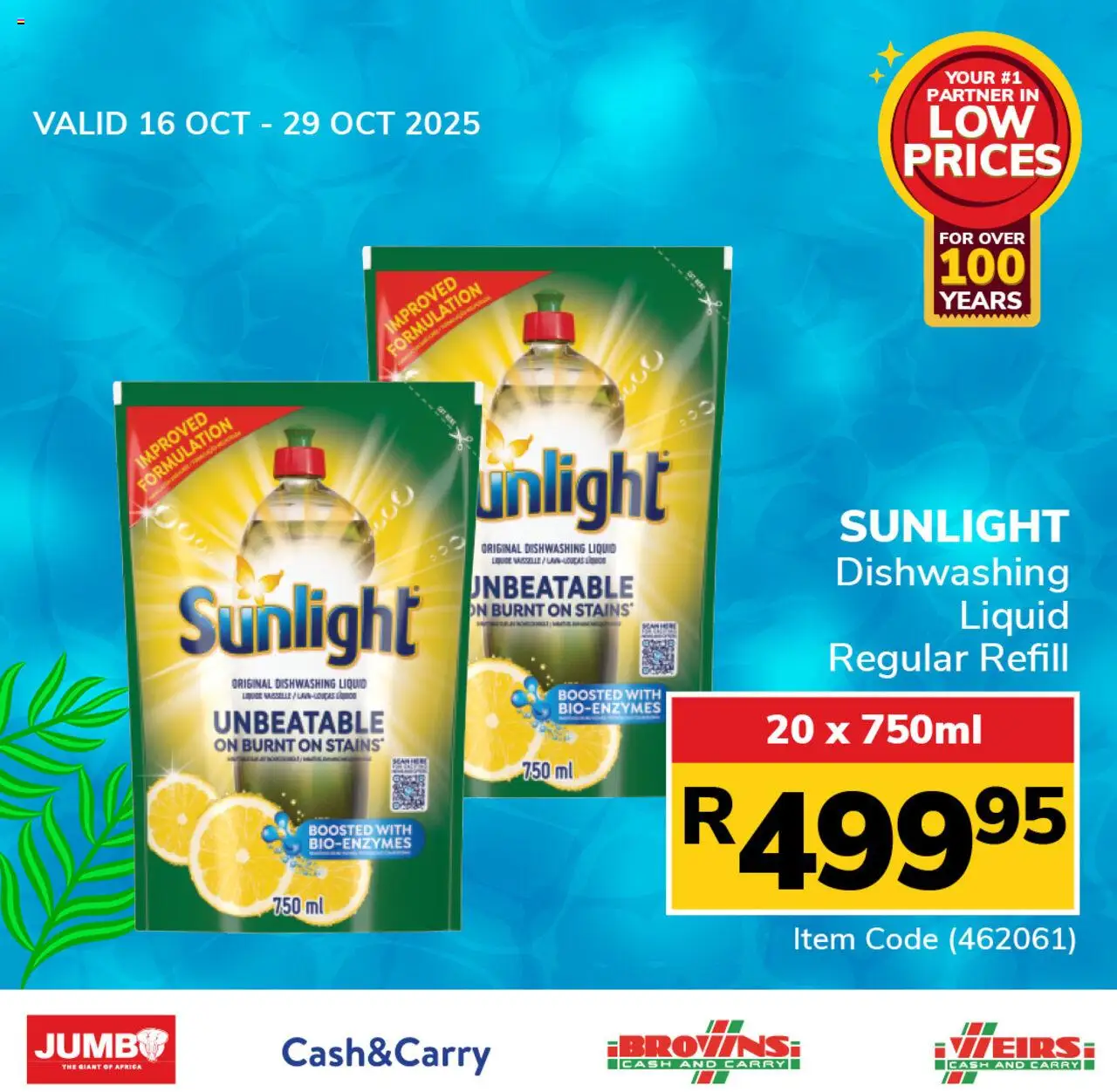 New Jumbo catalogue – valid from 16.10.2025 | Page: 1 | Products: Dishwashing liquid