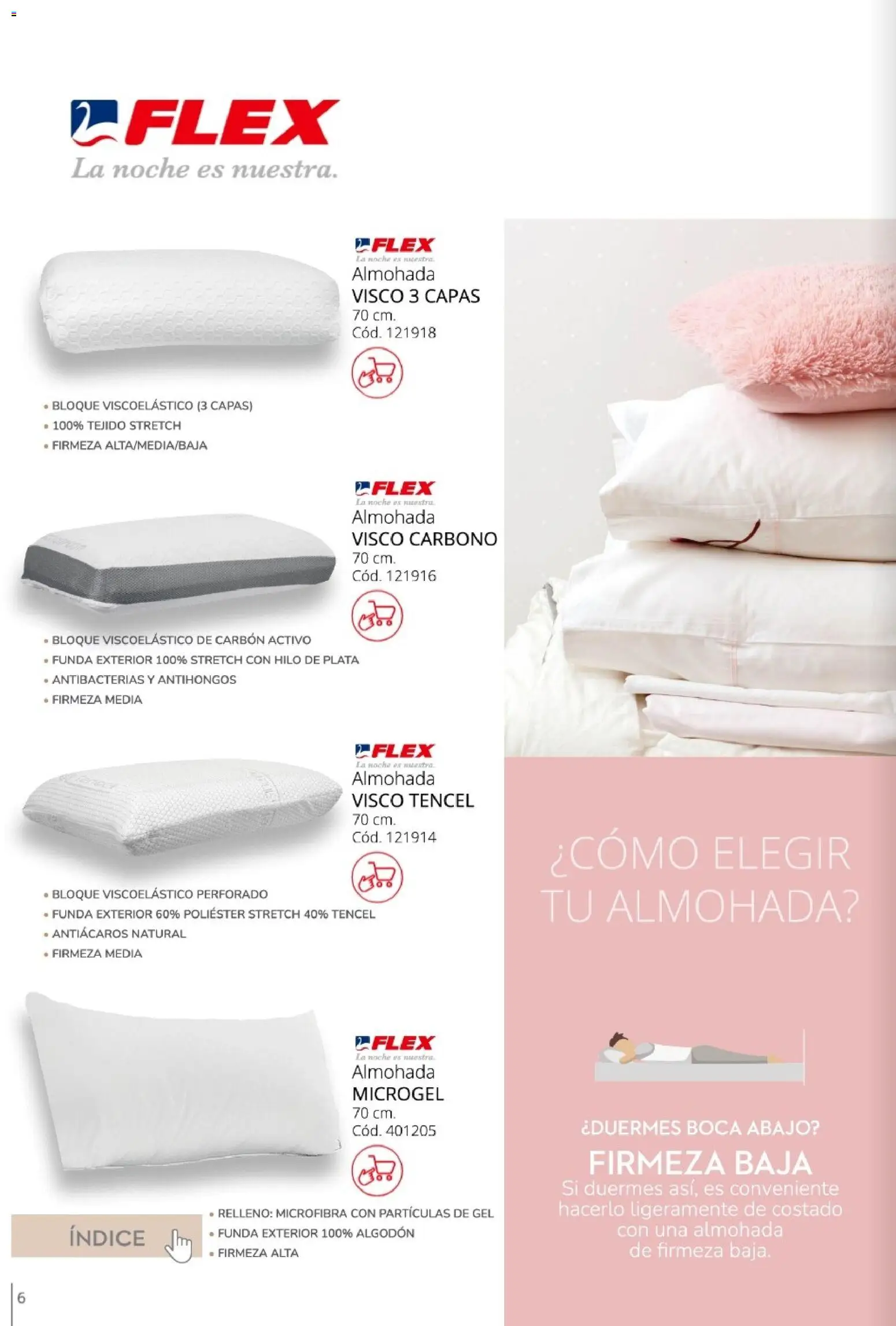 Conforama - Guía de textil 2026 │ válido desde el 05.02.2026 | Página: 6 | Productos: Funda, Almohada