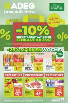 ADEG Flugblatt ab 23.04.2026 gültig