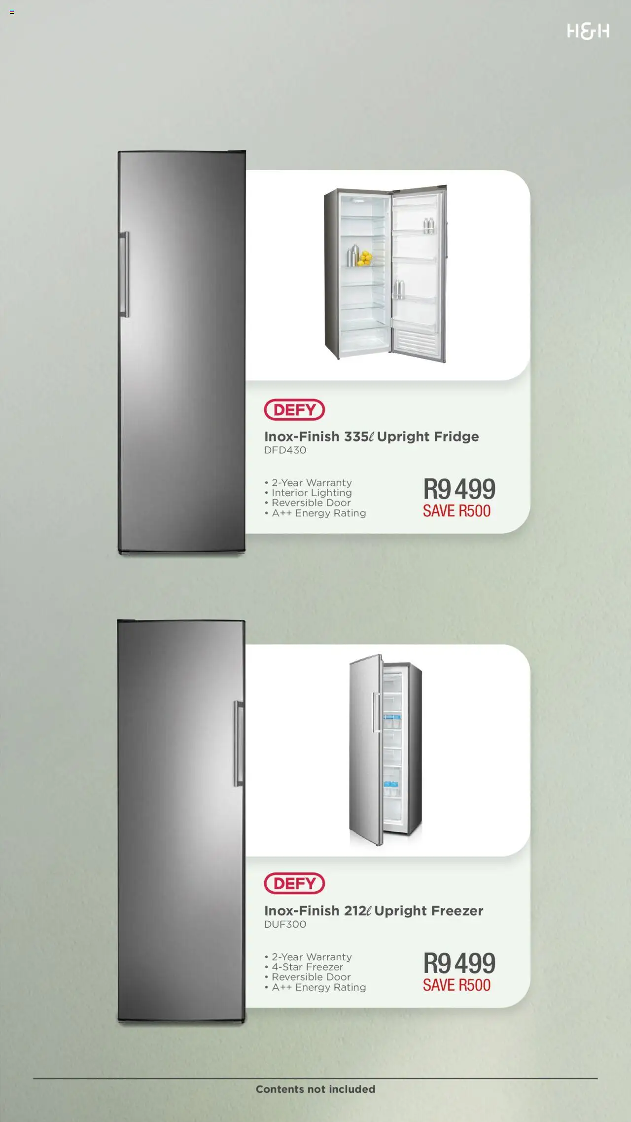House and Home - Cooling Catalogue │ valid from 04.08.2025 | Page: 8 | Products: Freezer, Fridge