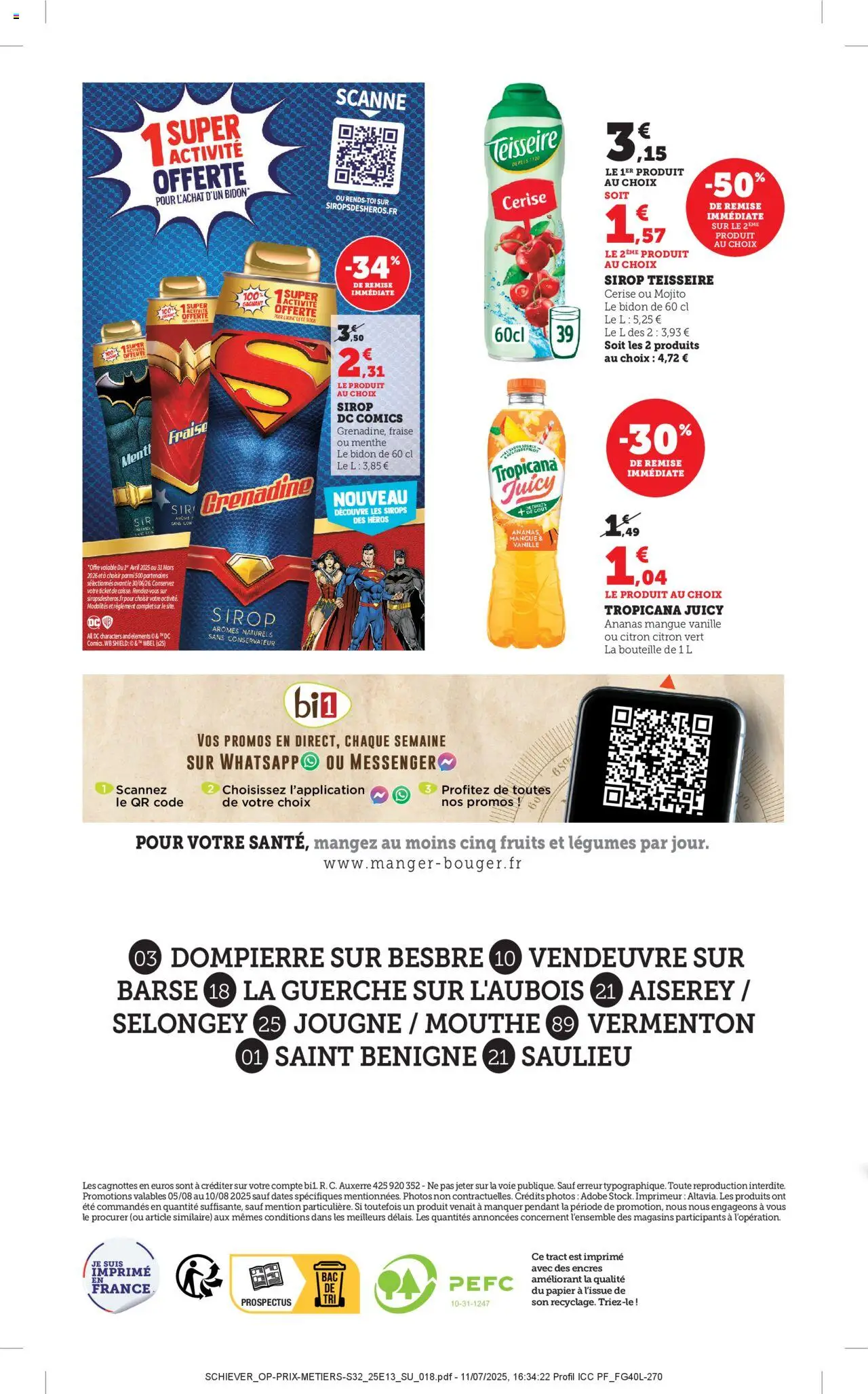  | Page: 18 | Produits: Citron, Fraise, Mangue, Ananas