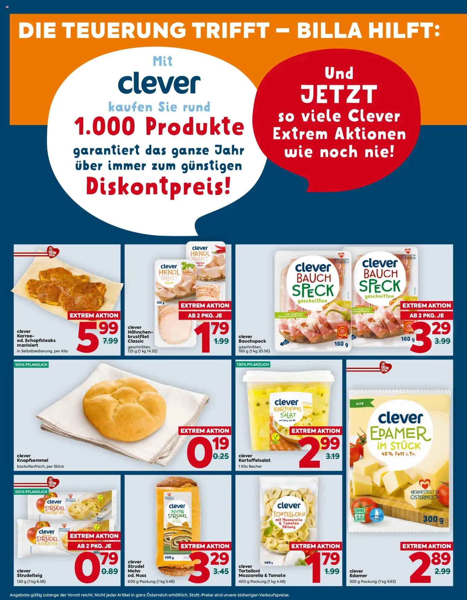 Billa Flugblatt gültig ab 23.10.2025 | Seite: 18 | Produkte: Salat, Tomaten