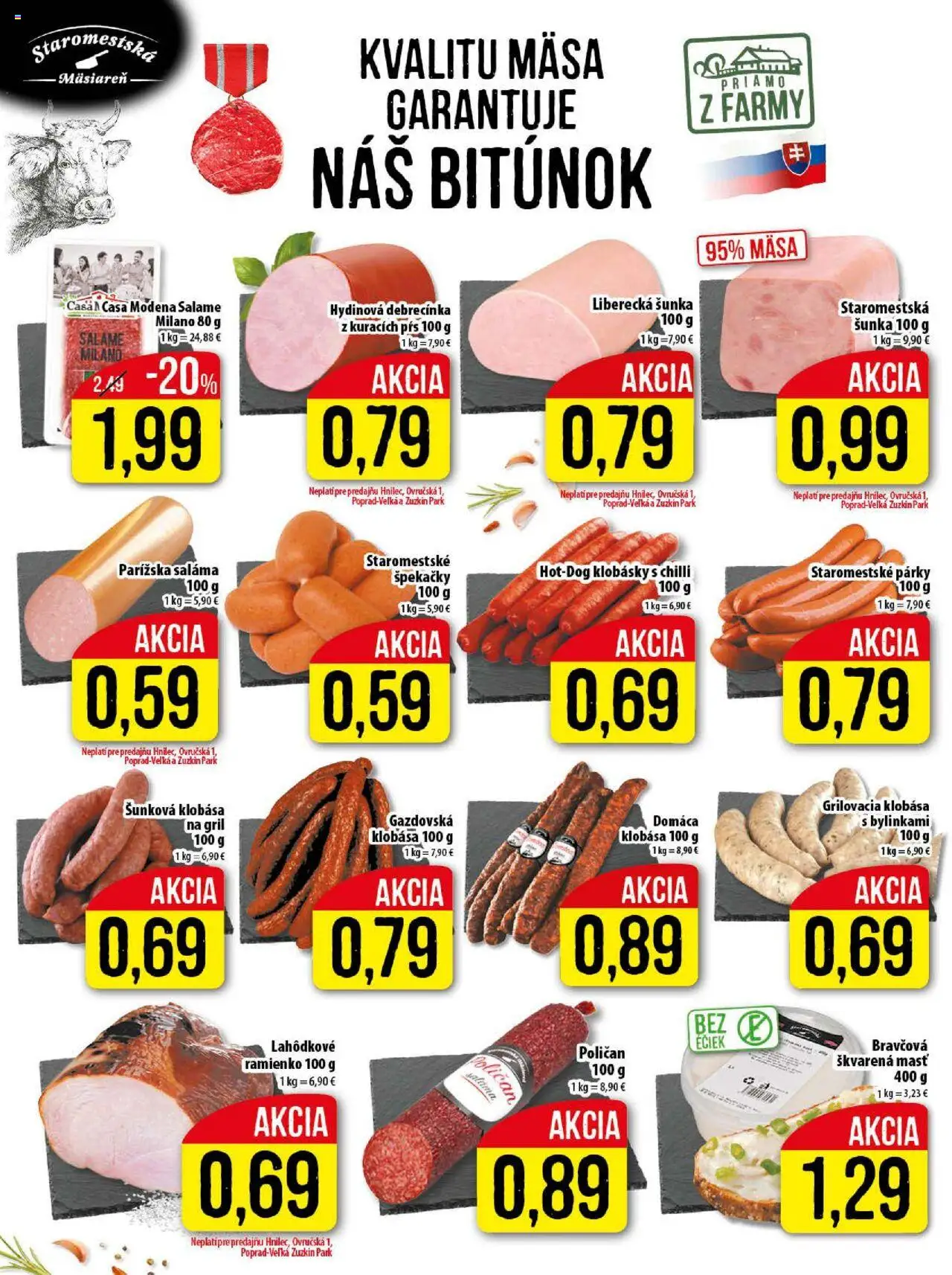 Klas leták │ platný od 28.07.2025 | Strana: 4 | Produkty: Gril, Šunka, Chilli, Párky