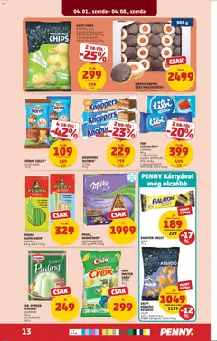 DR. OETKER PUDING*, pisztáciás 40 g, étcsokoládé 48 g - amely érvényes a következő dátumtól: 01.04.2026 | Oldal: 17