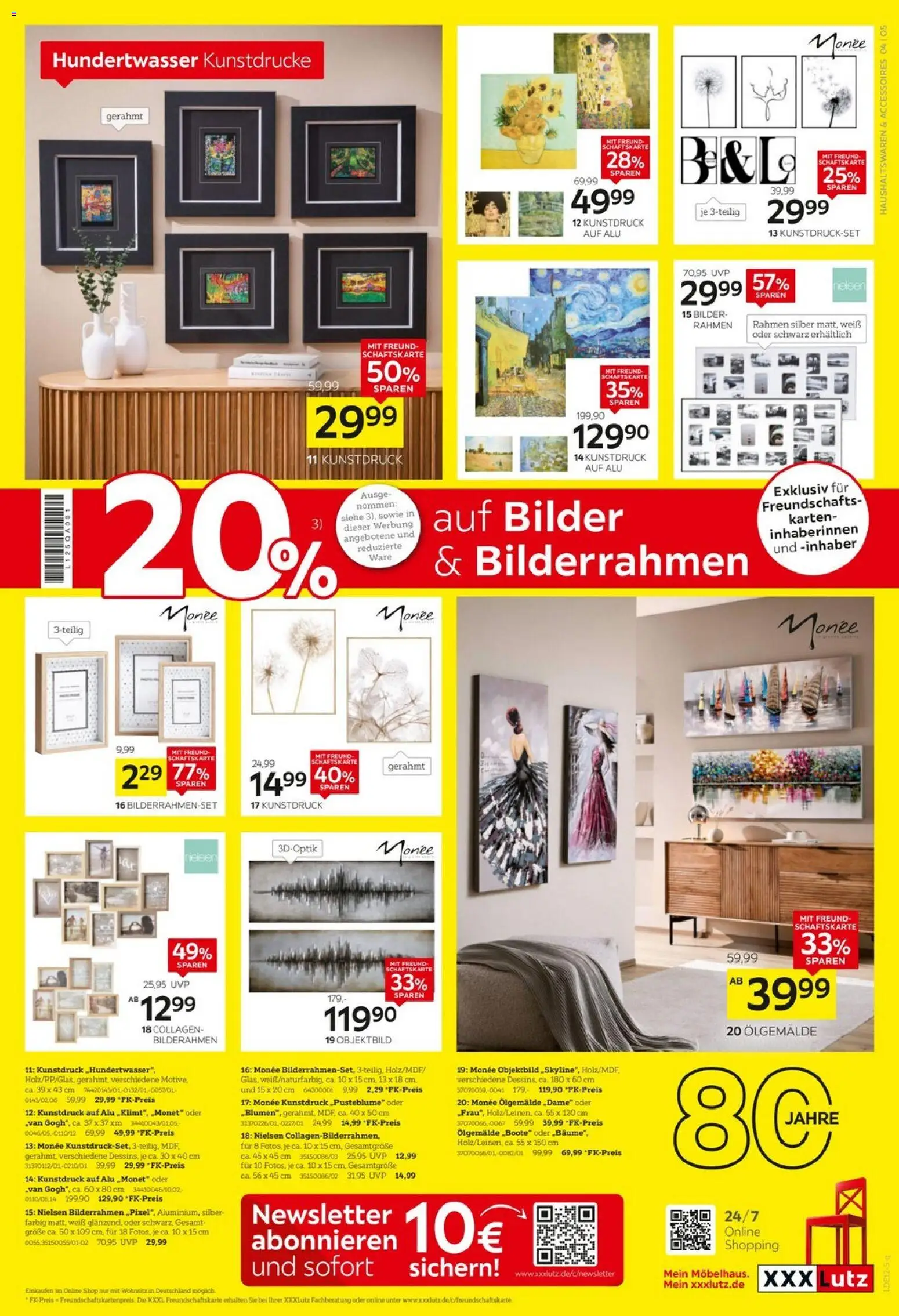 XXXL Lutz - Deutschlands größter WSV – gültig ab 20.12.2025 | Seite: 5 | Produkte: Bilder, Bilderrahmen