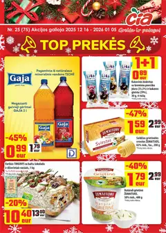 ČIA MARKET leidinys galioja nuo 16.12.2025