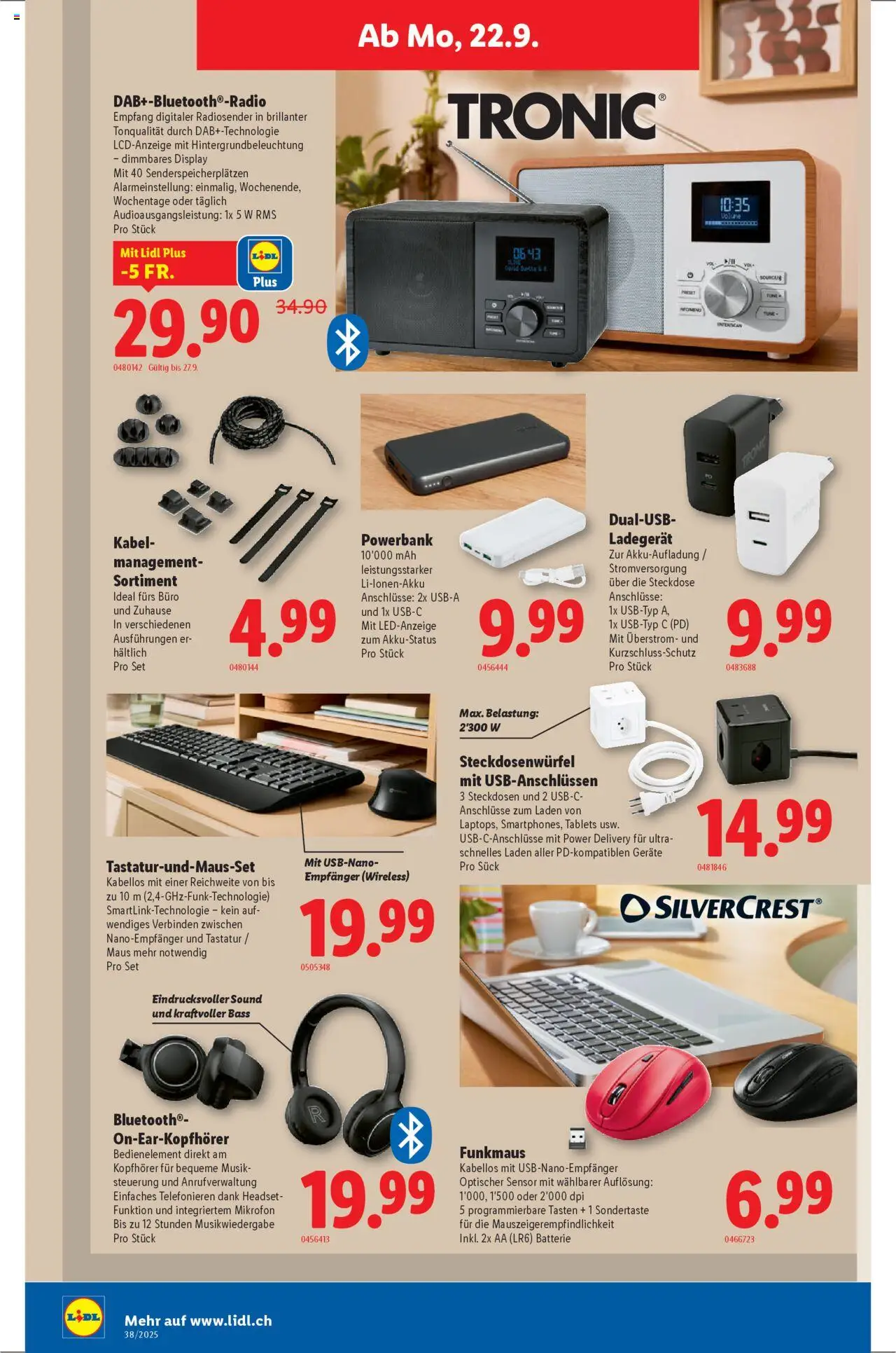 Lidl Aktionen – gültig ab 18.09.2025 | Seite: 28