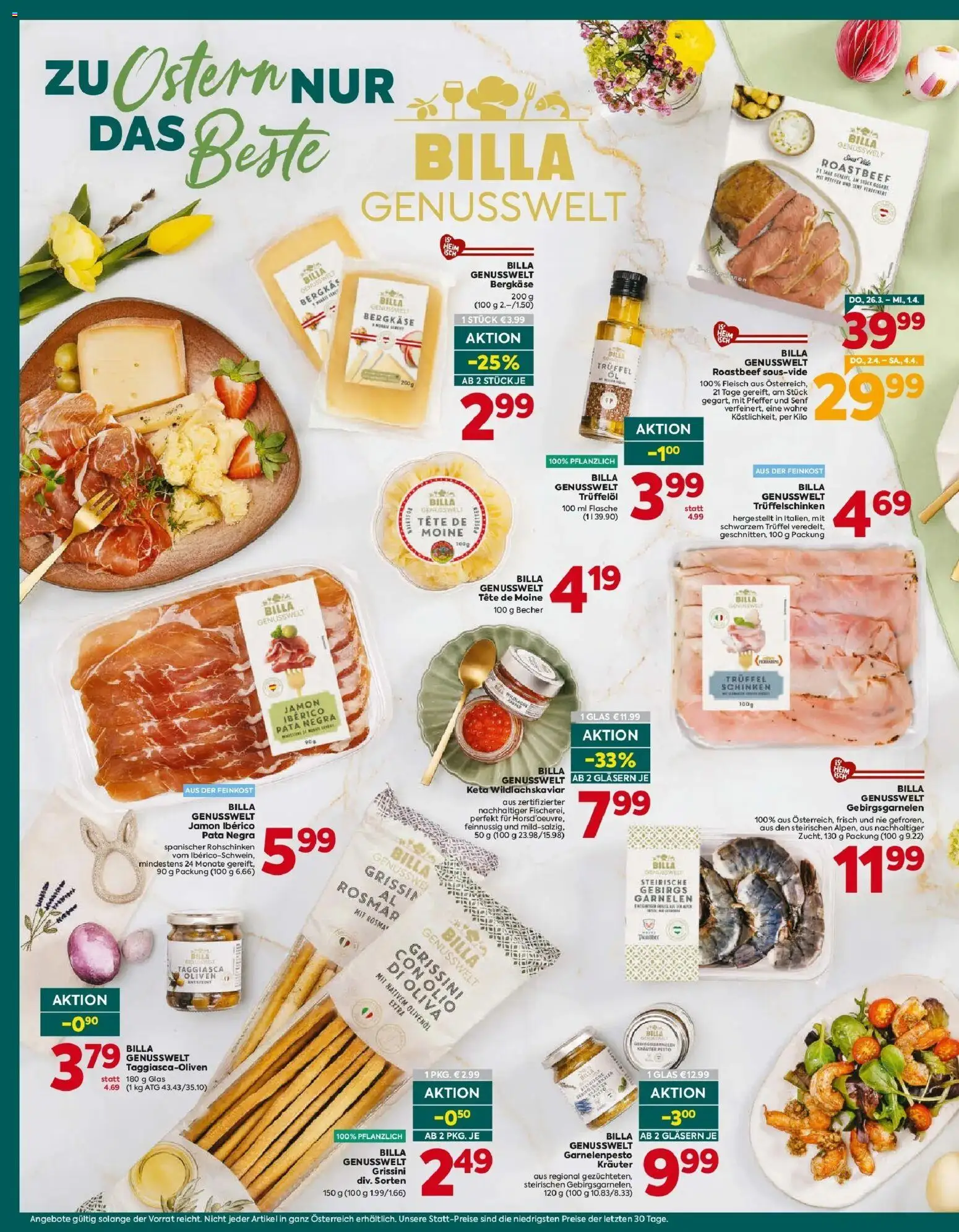 Billa Plus Flugblatt -Tirol gültig ab 26.03.2026 | Seite: 6 | Produkte: Pfeffer, Szeder, Cage de football, Schinken