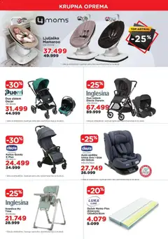 Aksa katalog - pregled Aksa kataloga - važi od 12.12.2025 | Strana: 4 | Proizvode: Dušek, Kolica, Ljuljaška