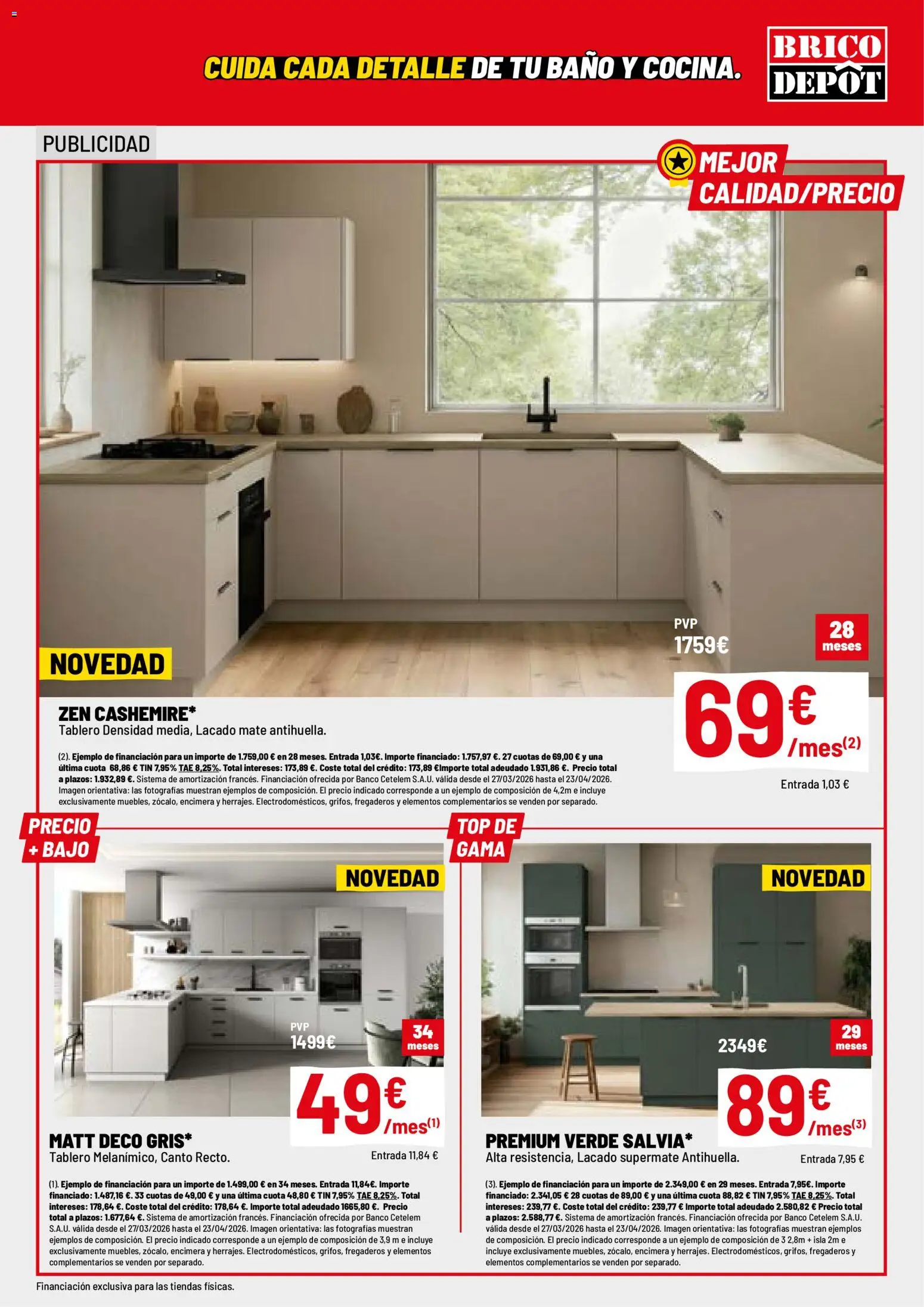 Brico Depôt folleto │ válido desde el 27.03.2026 | Página: 9 | Productos: Baño