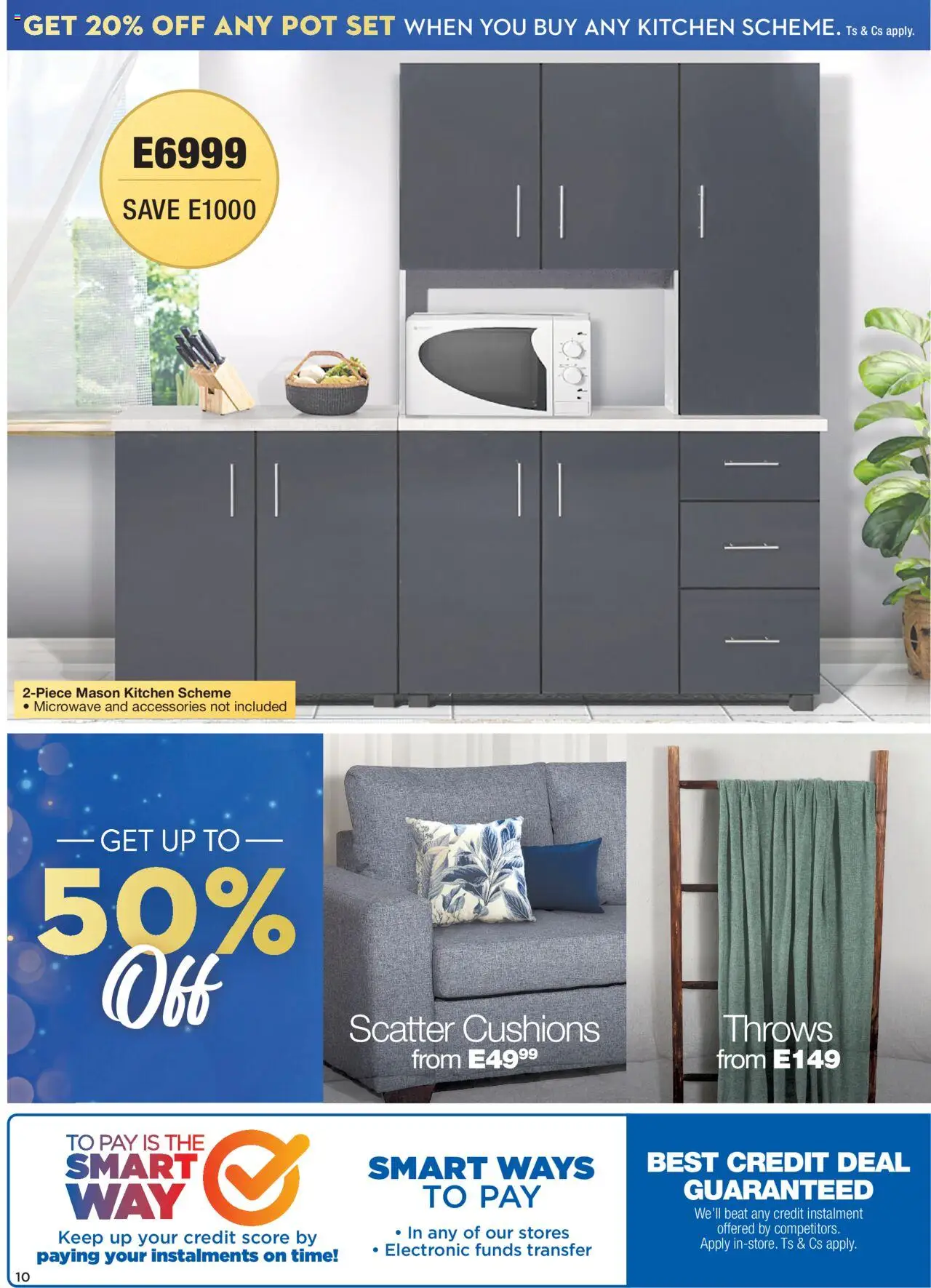 New OK Furniture catalogue – valid from 20.10.2025 | Page: 10 | Products: Microwave