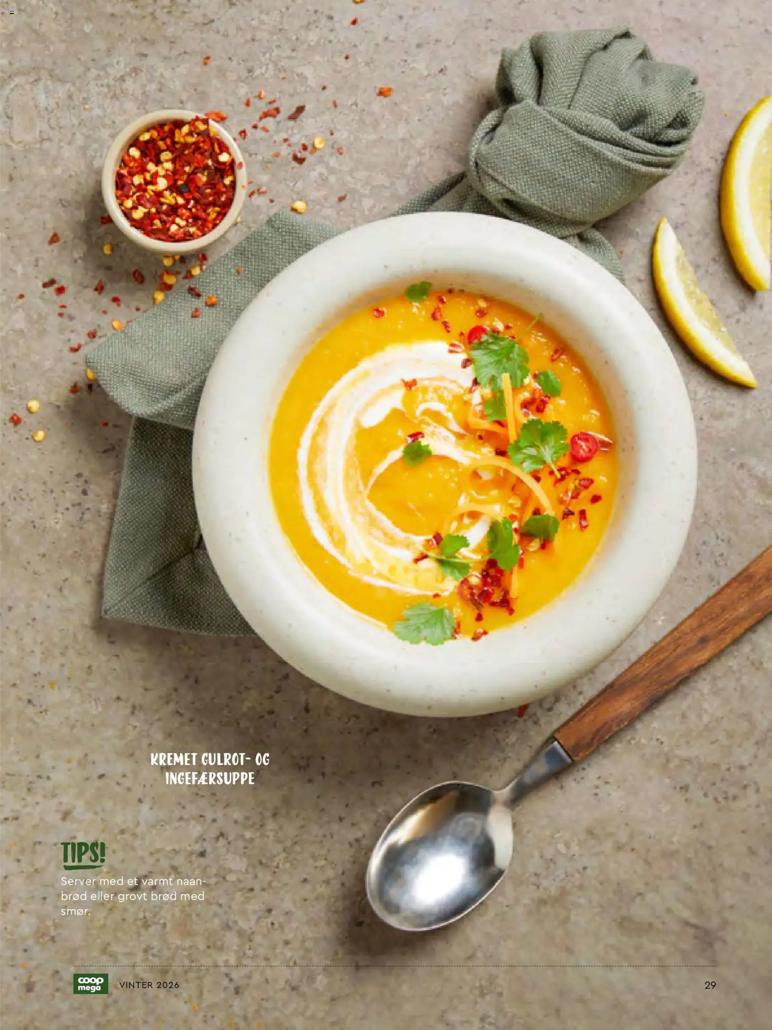 {H1} | Side: 29 | Produkter: Brød, Gulrot