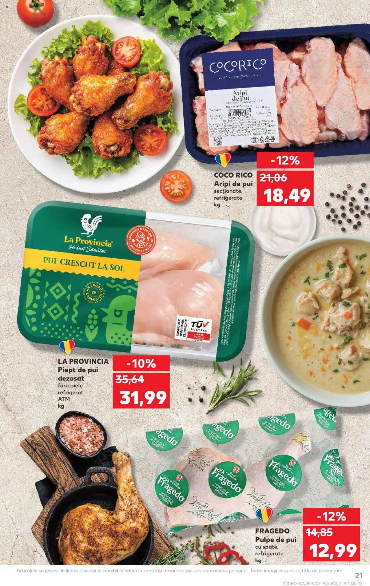 Kaufland RO akciós ujság - amely érvényes a következő dátumtól: 24.09.2025 | Oldal: 21