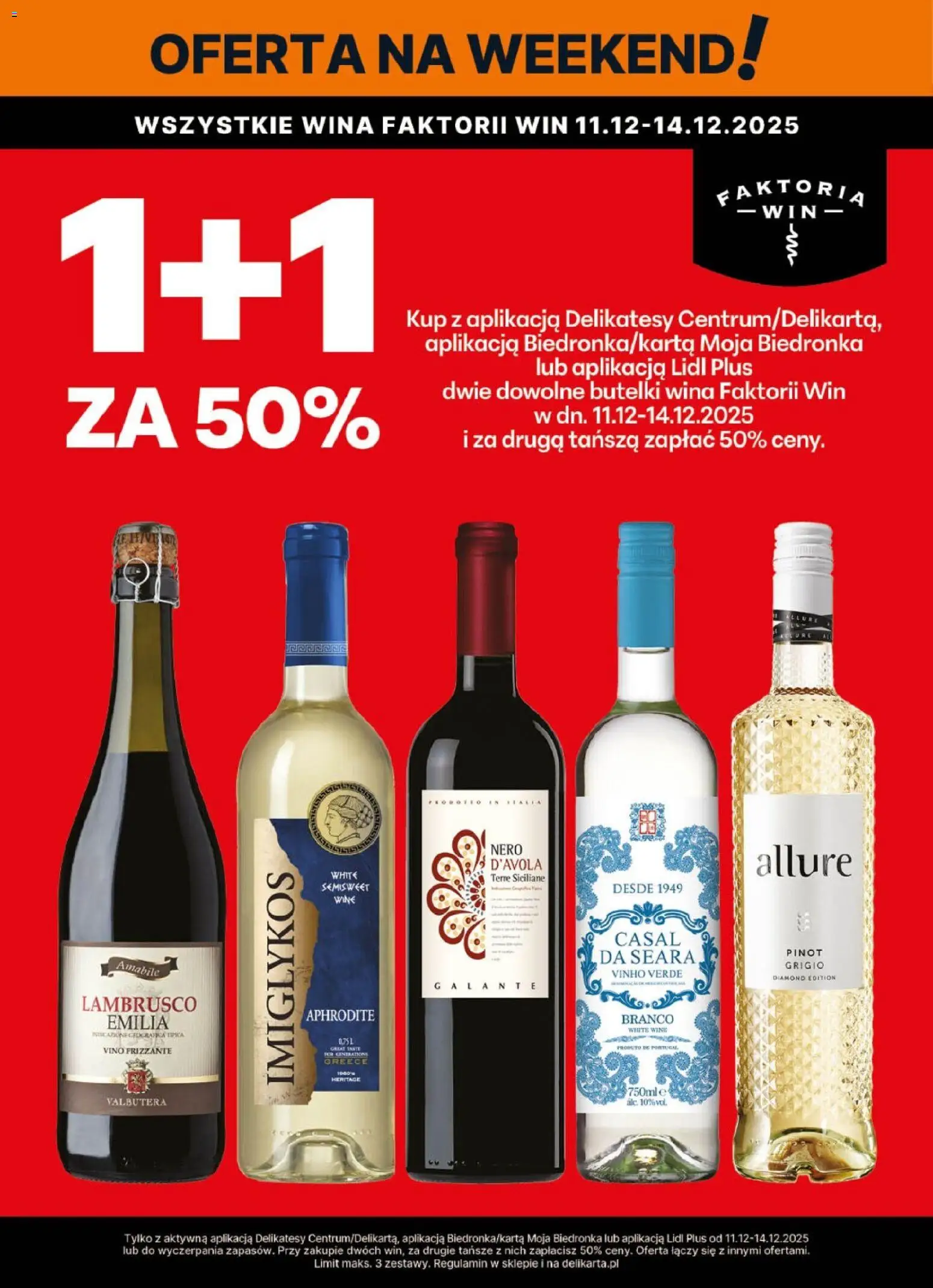Delikatesy Centrum Gazetka - DeliBarek od 11.12.2025 | Strona: 2 | Produkty: Delikatesy, Lambrusco