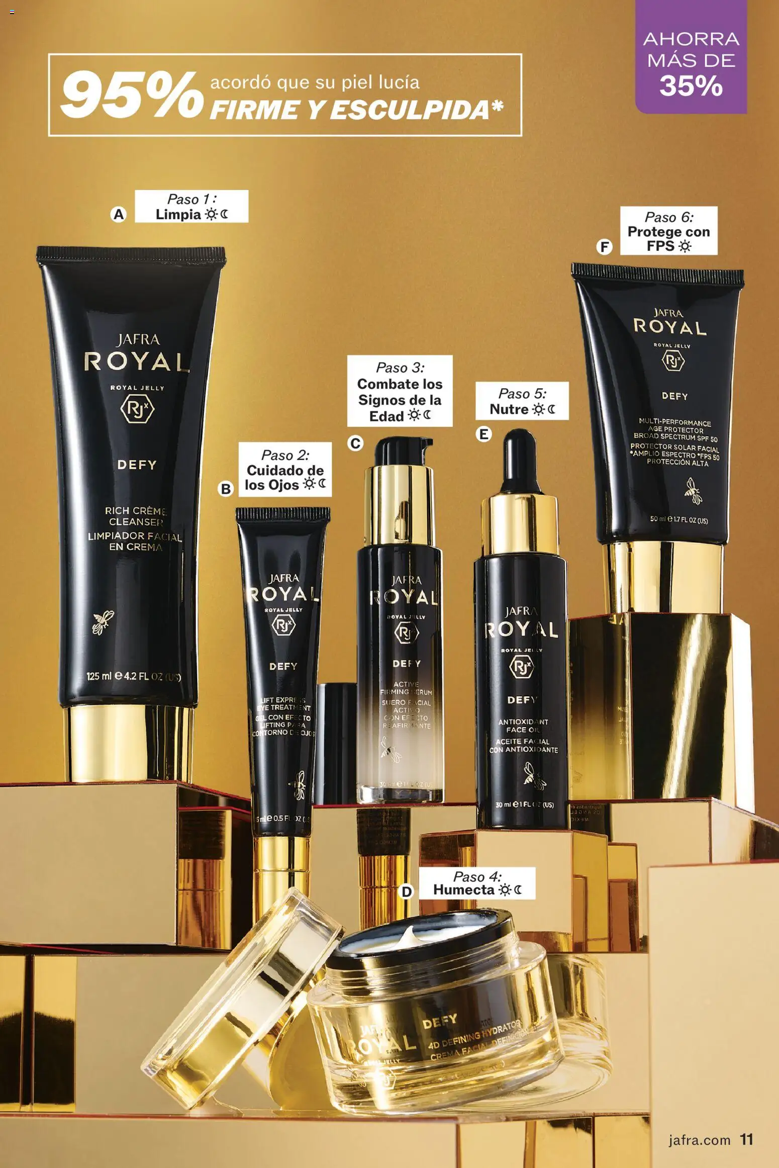JAFRA folleto │ válido desde el 01.01.2026 | Página: 11 | Productos: Protector solar, Aceite, Crema facial, Crema