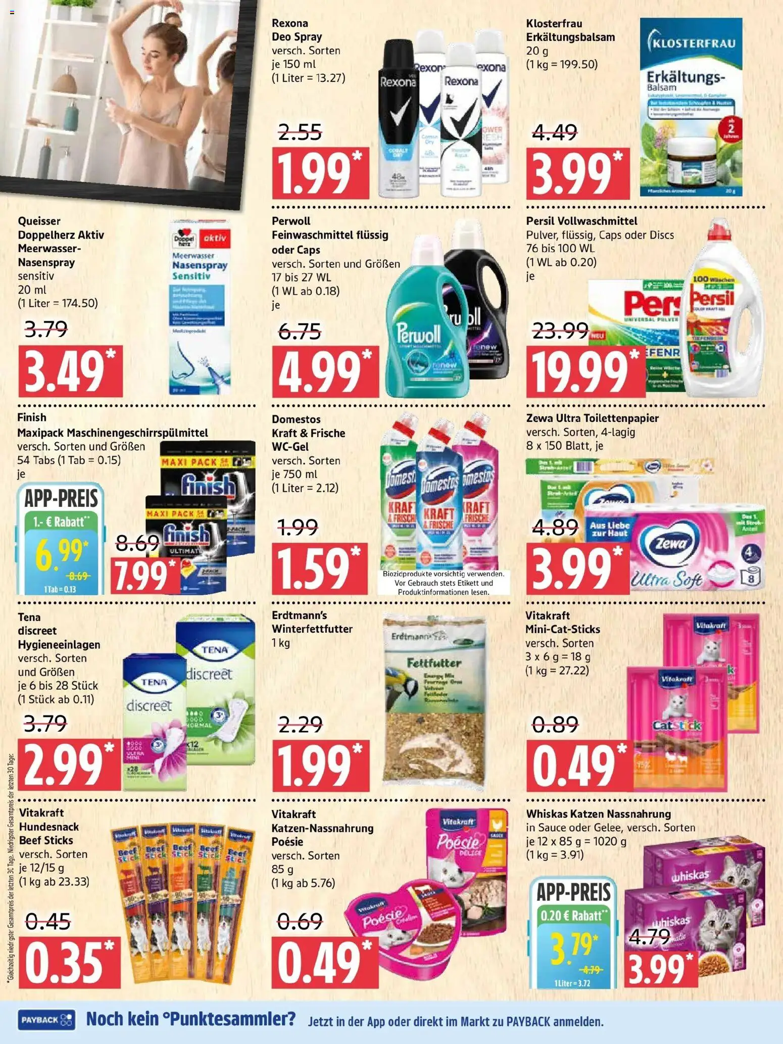 Edeka prospekt Prenzlau	 – gültig ab 11.01.2026 | Seite: 8 | Produkte: Perwoll, Zewa, Finish, Whiskas