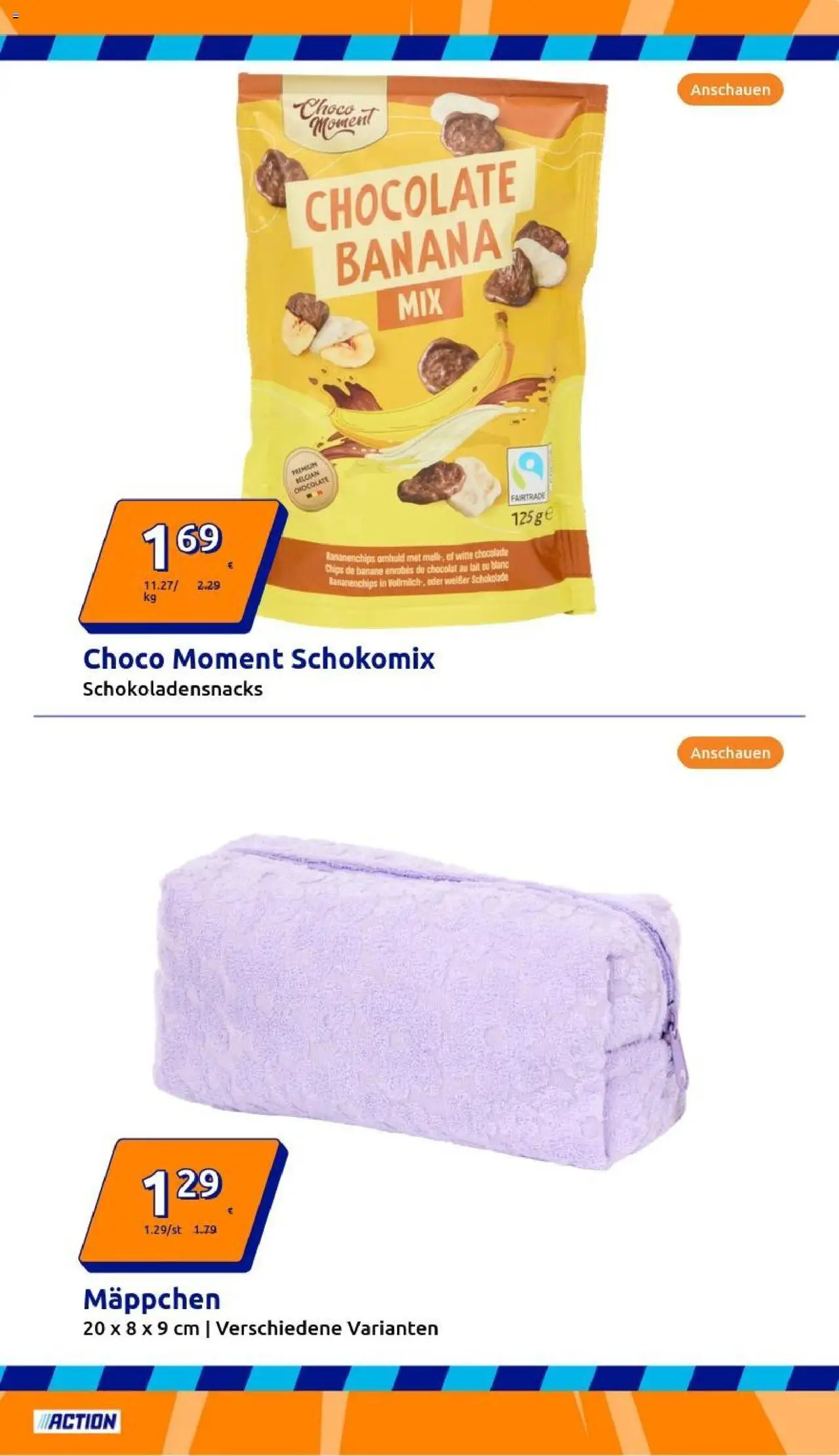 Action Flugblatt gültig ab 17.09.2025 | Seite: 5 | Produkte: Chips, Schokolade
