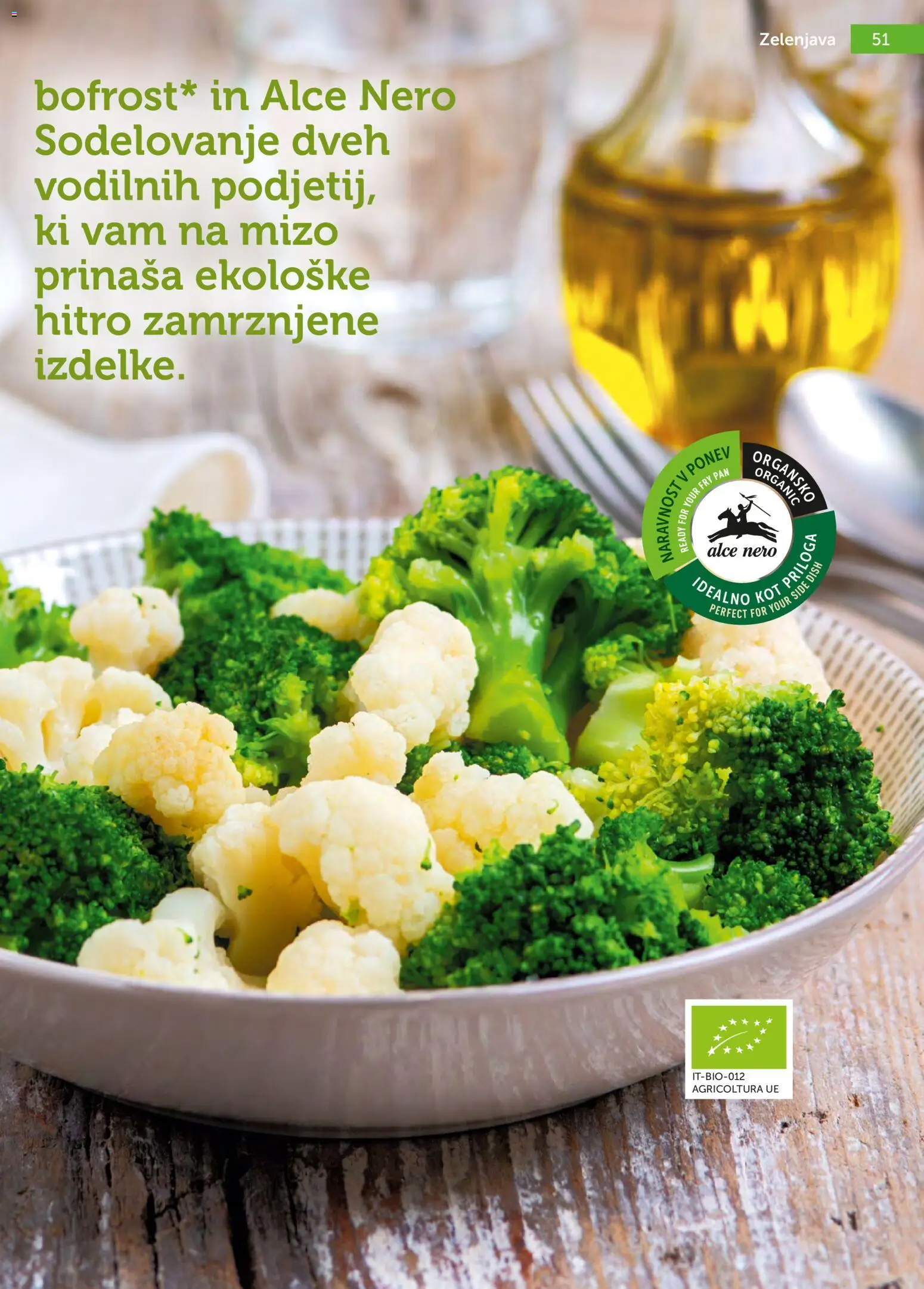 Novi Bofrost katalog ponudbe – veljaven od 04.03.2026 | Stran: 51 | Izdelki: Zelenjava