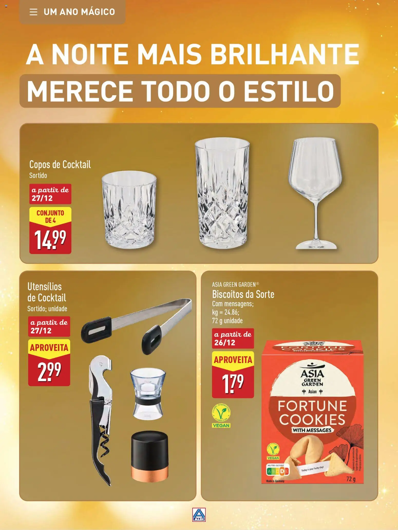 Aldi folheto │ válido de 22.11.2025 | Página: 60 | Produtos: Copos, Biscoitos