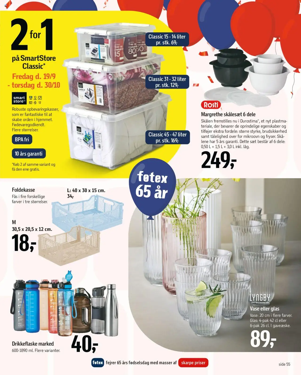 Føtex tilbudsavis – gyldig fra 19.09.2025 | Side: 65 | Produkter: Vase, Søm