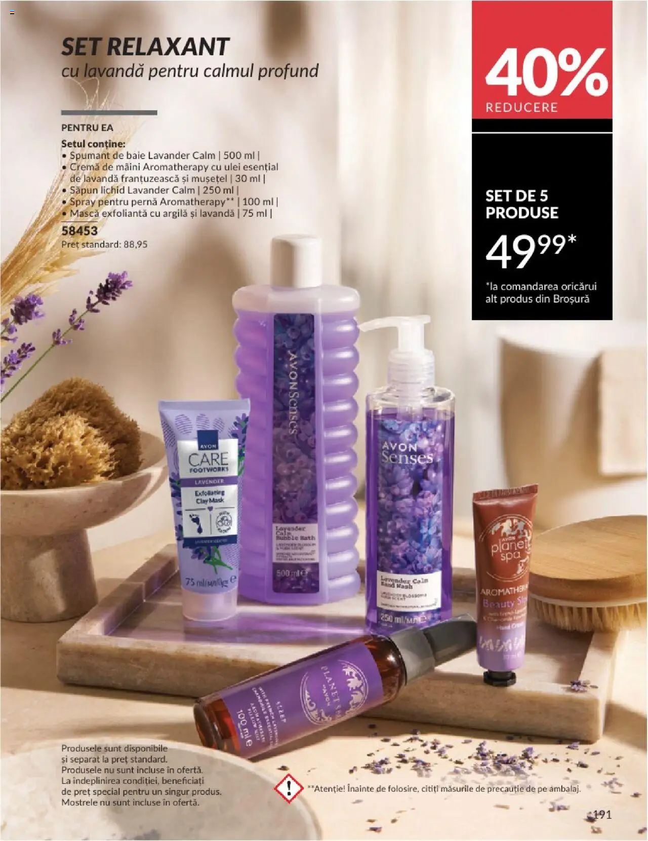 Catalog Avon - 06 2025 – valabil de la 01.06.2025 | Pagină: 191 | Produse: Cremă, Ulei, Cremă de mâini, Săpun