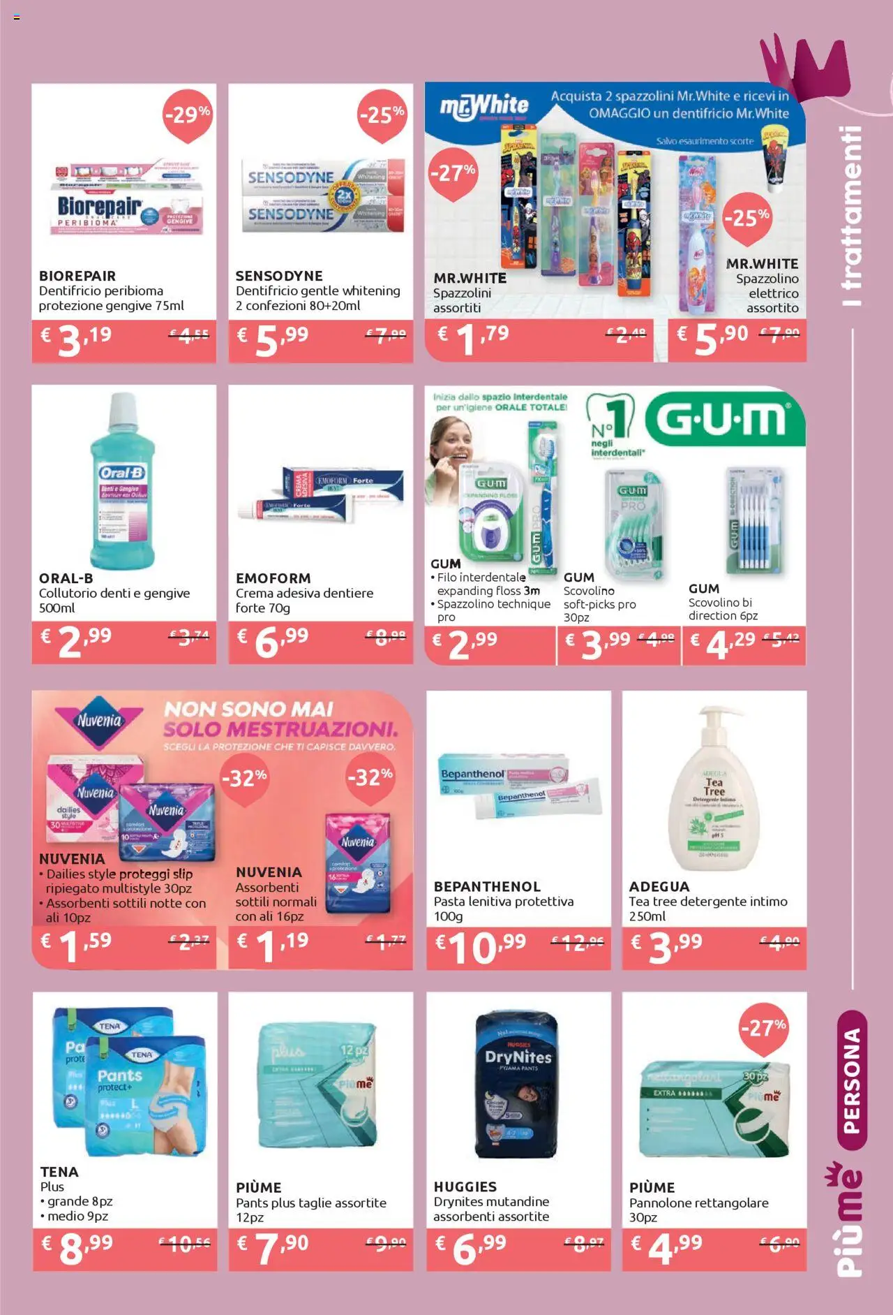 Volantino IperSoap del 06.10.2025 | Pagina: 17 | Prodotti: Proteggi slip, Detergente intimo, Detergente, Intimo