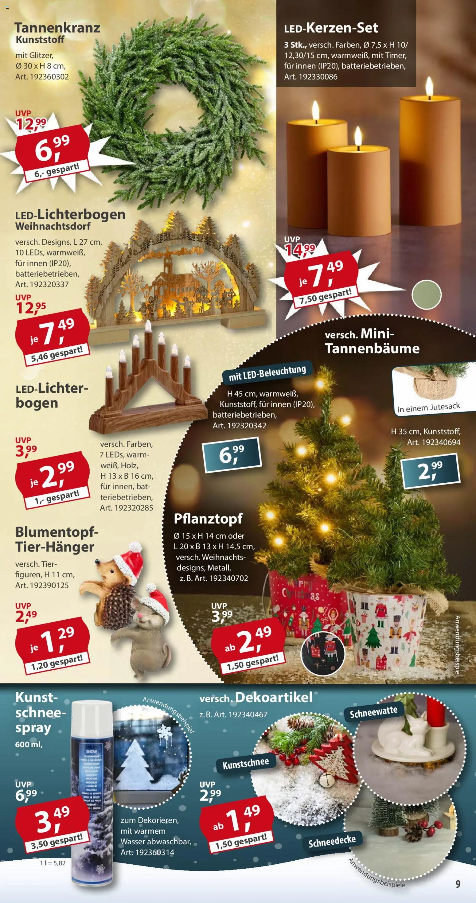 Sonderpreis Baumarkt Prospekt 	 – gültig ab 15.11.2025 | Seite: 9 | Produkte: Blumentopf, Wasser