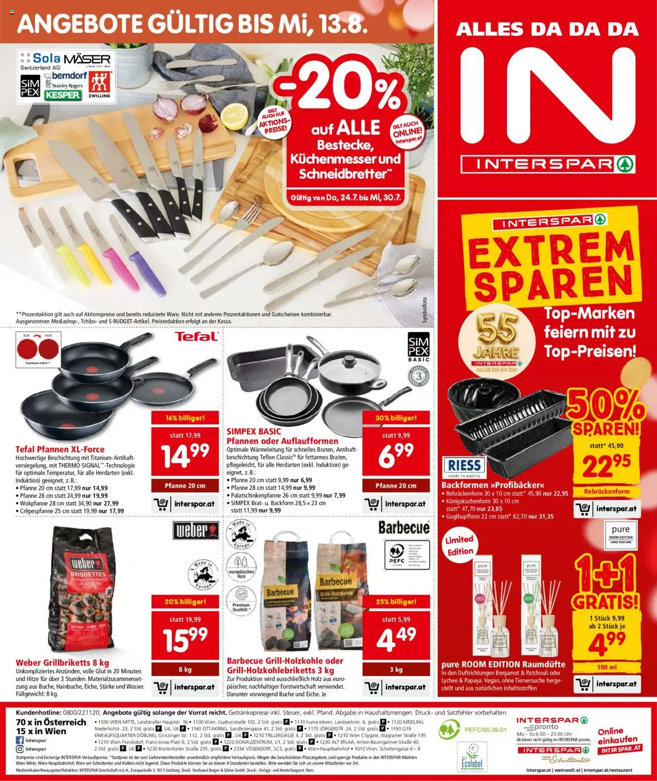 Interspar Flugblatt - Wien gültig ab 24.07.2025 | Seite: 16 | Produkte: Uhr