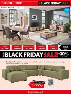 Woonsquare - Black Friday - Voorbeeld van een folder van Woonsquare, geldig van 10.11.2025 | Pagina: 9