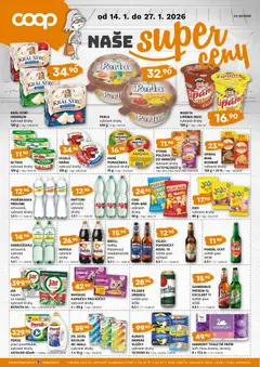 Náhled letáku Trefa leták - COOP naše super ceny od 14.01.2026