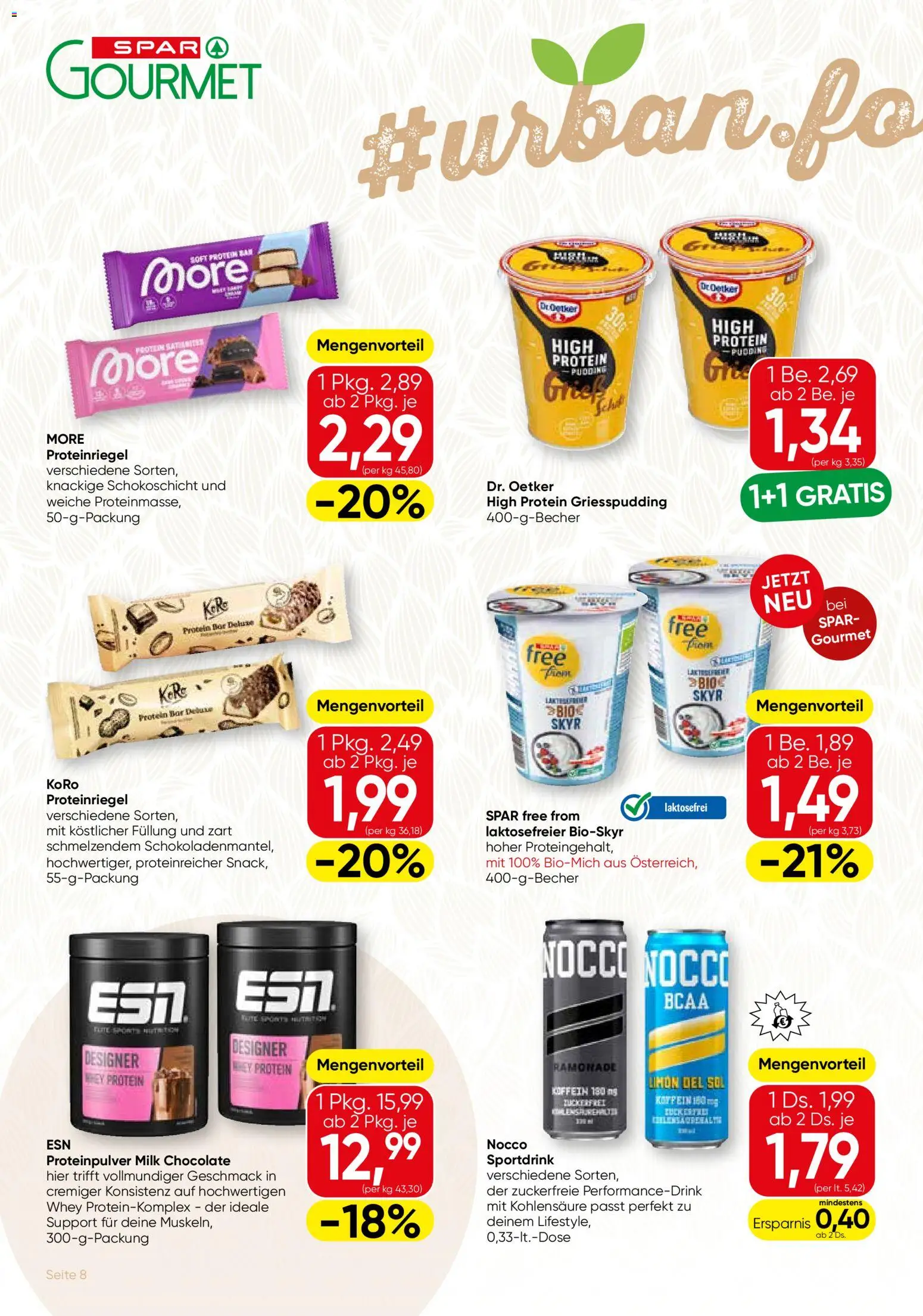SPAR Gourmet Flugblatt gültig ab 26.02.2026 | Seite: 8