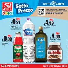Anteprima del volantino Volantino Sì con Te	 valido a partire dal 09.10.2025