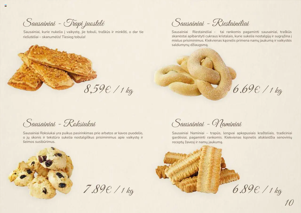 ČIA MARKET akcijos nuo 01.06.2025 | Puslapis: 11 | Prekių: Sausainiai