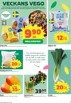 Coop erbjudanden - Förhandsvisning av reklamblad från butik Coop aktuell från 23.03.2026 | Sida: 3 | Produkter: Potatissallad, Salsa, Sallad, Mango