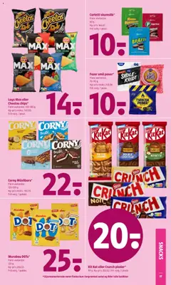 Coop 365 tilbudsavis – gyldig fra 18.09.2025 | Side: 17 | Produkter: Chips, Ketchup, Paprika