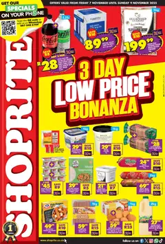Shoprite specials catalogue – valid from 07.11.2025