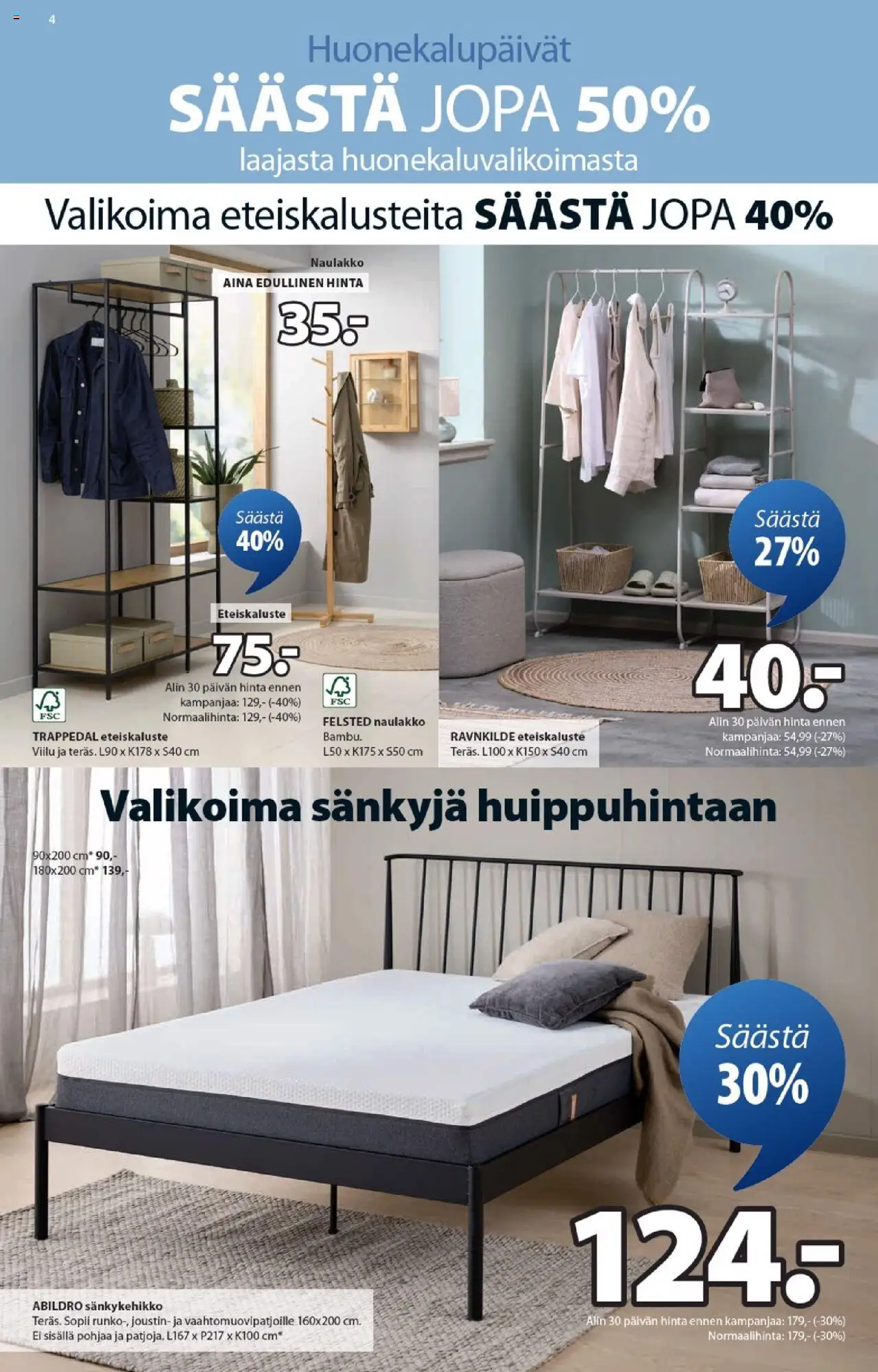 JYSK - Tarjoukset – voimassa 25.09.2025 alkaen | Sivu: 4
