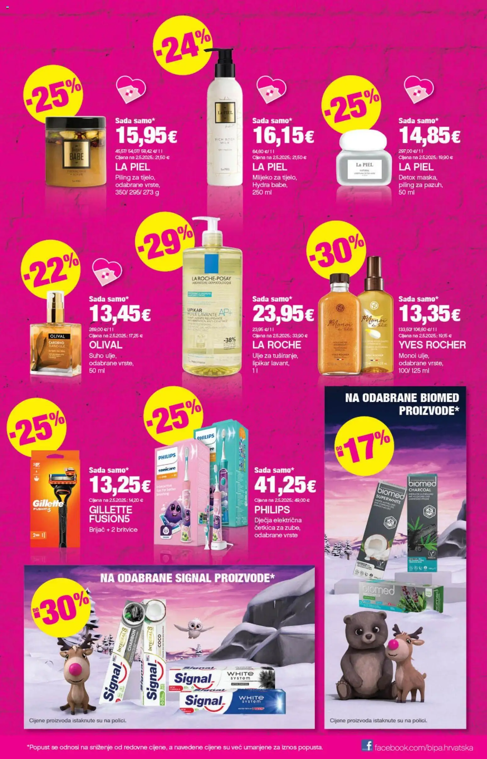 Bipa katalog | vrijedi od 13.11.2025 | Stranica: 19 | Proizvodi: Mlijeko, Piling, Brijač, Ulje