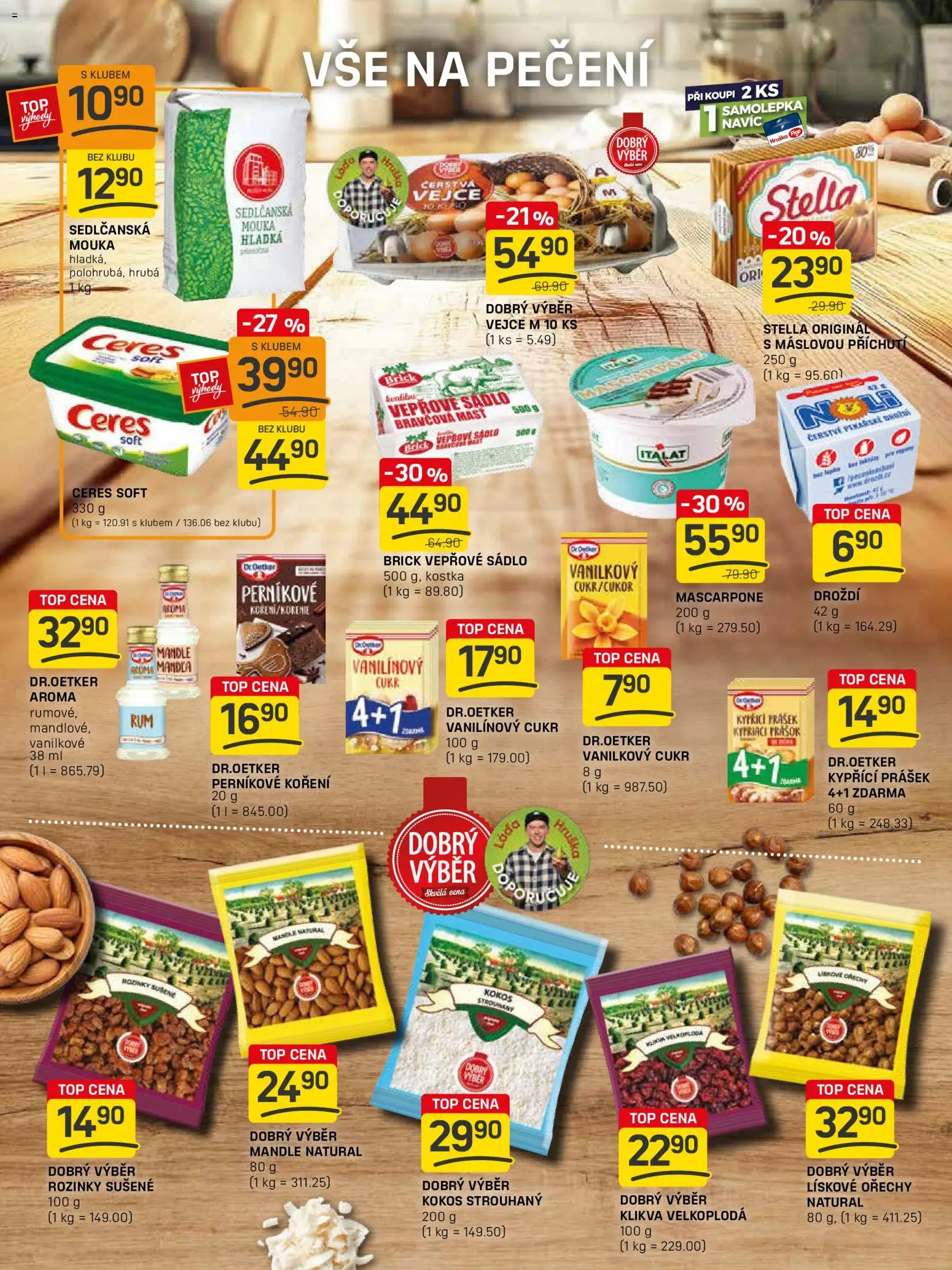 Flop leták - FlopTop od 12.11.2025 | Strana: 12 | Produkty: Rozinky, Vejce, Ořechy, Lískové ořechy