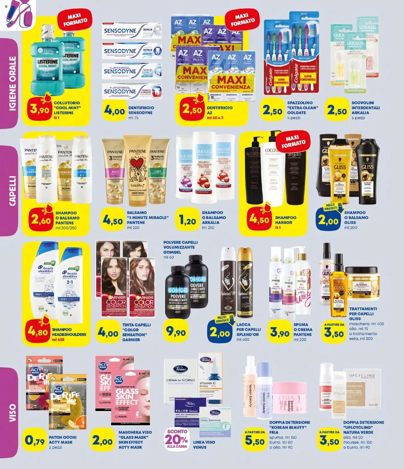 Volantino Panorama del 02.01.2026 | Pagina: 2 | Prodotti: Crema, Collutorio, Maschera viso, Burro