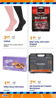 Anteprima del volantino Volantino Action valido a partire dal 31.12.2025 | Pagina: 24 | Prodotti: Collant, Trapano