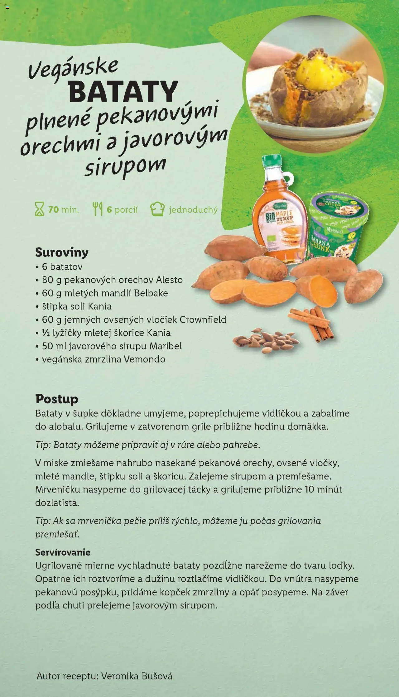 Nové Lidl akcie – leták je platný od 29.05.2025 | Strana: 16 | Produkty: Orechy, Vločky, Batáty, Mandle