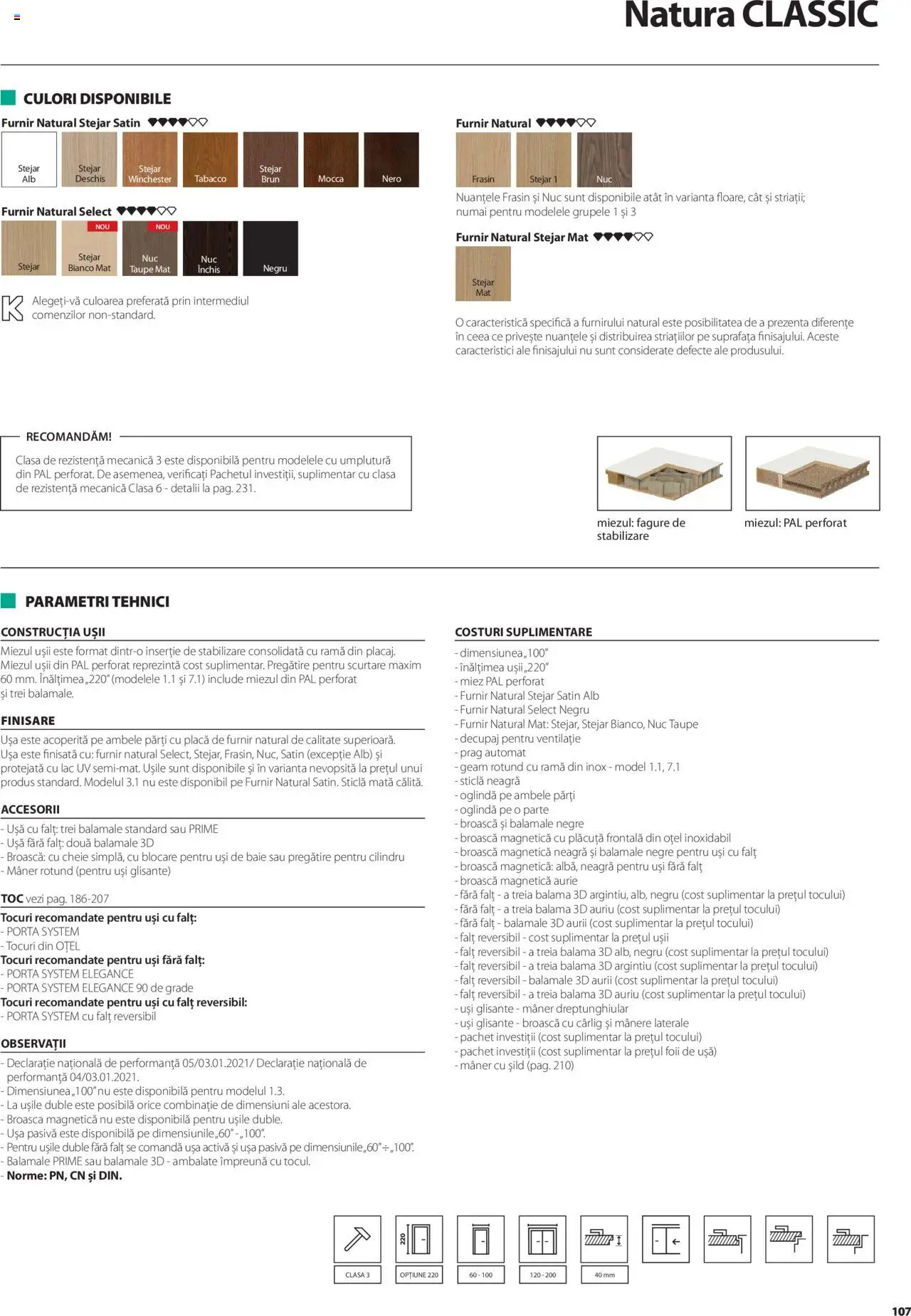 Noul catalog Proges – valabil de la 01.05.2025 | Pagină: 107 | Produse: Mâner, Oglindă, Ușă