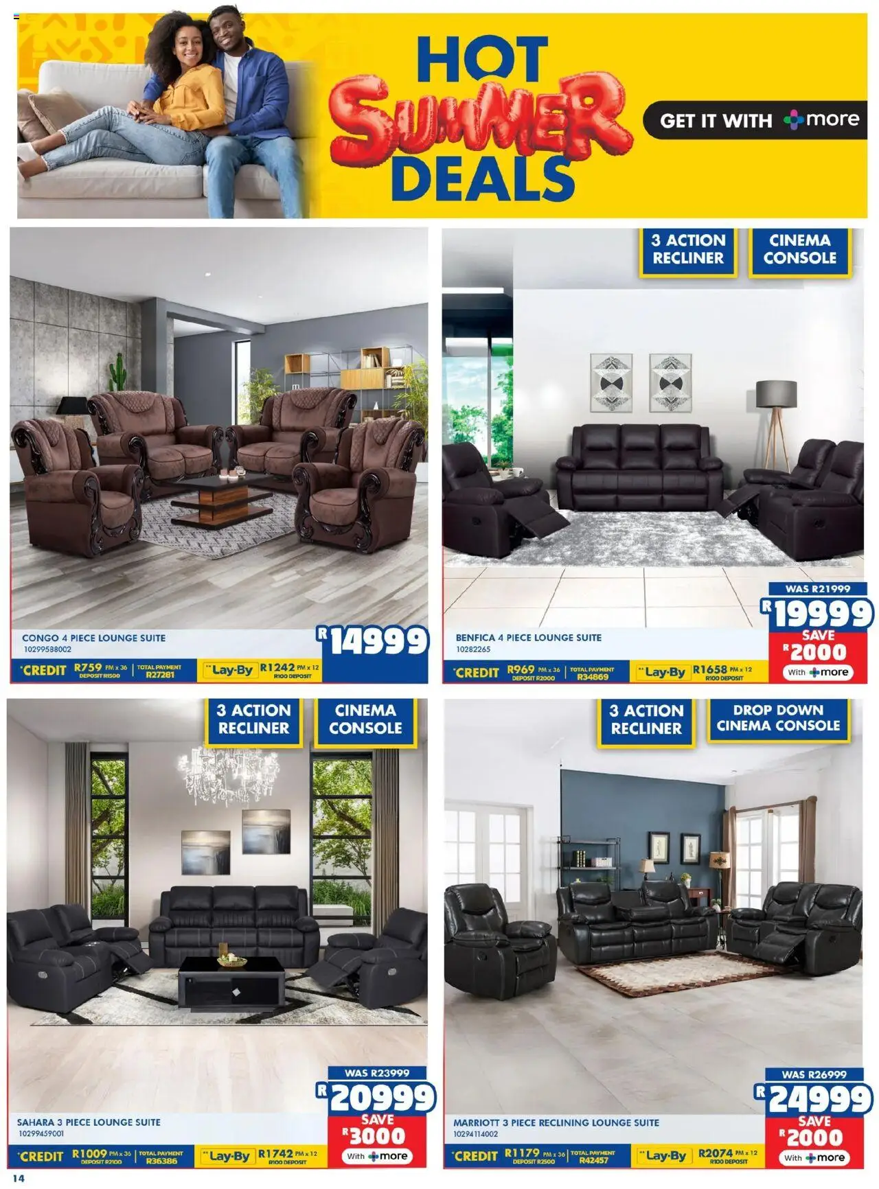 New Russells catalogue – valid from 16.10.2025 | Page: 14 | Products: Lounge suite