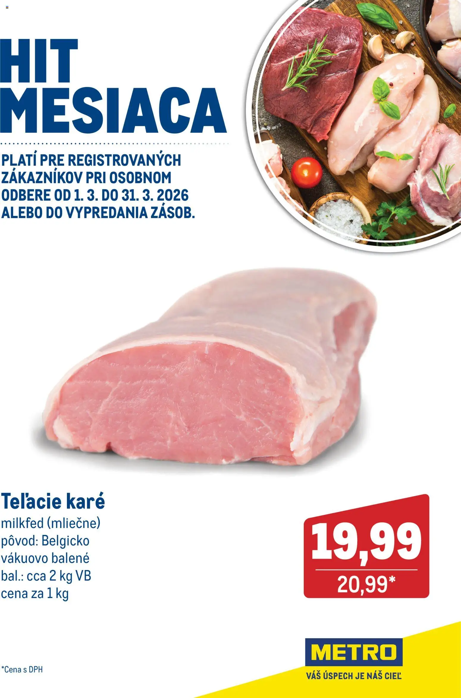 Nové Metro akcie – leták je platný od 01.03.2026 | Strana: 1