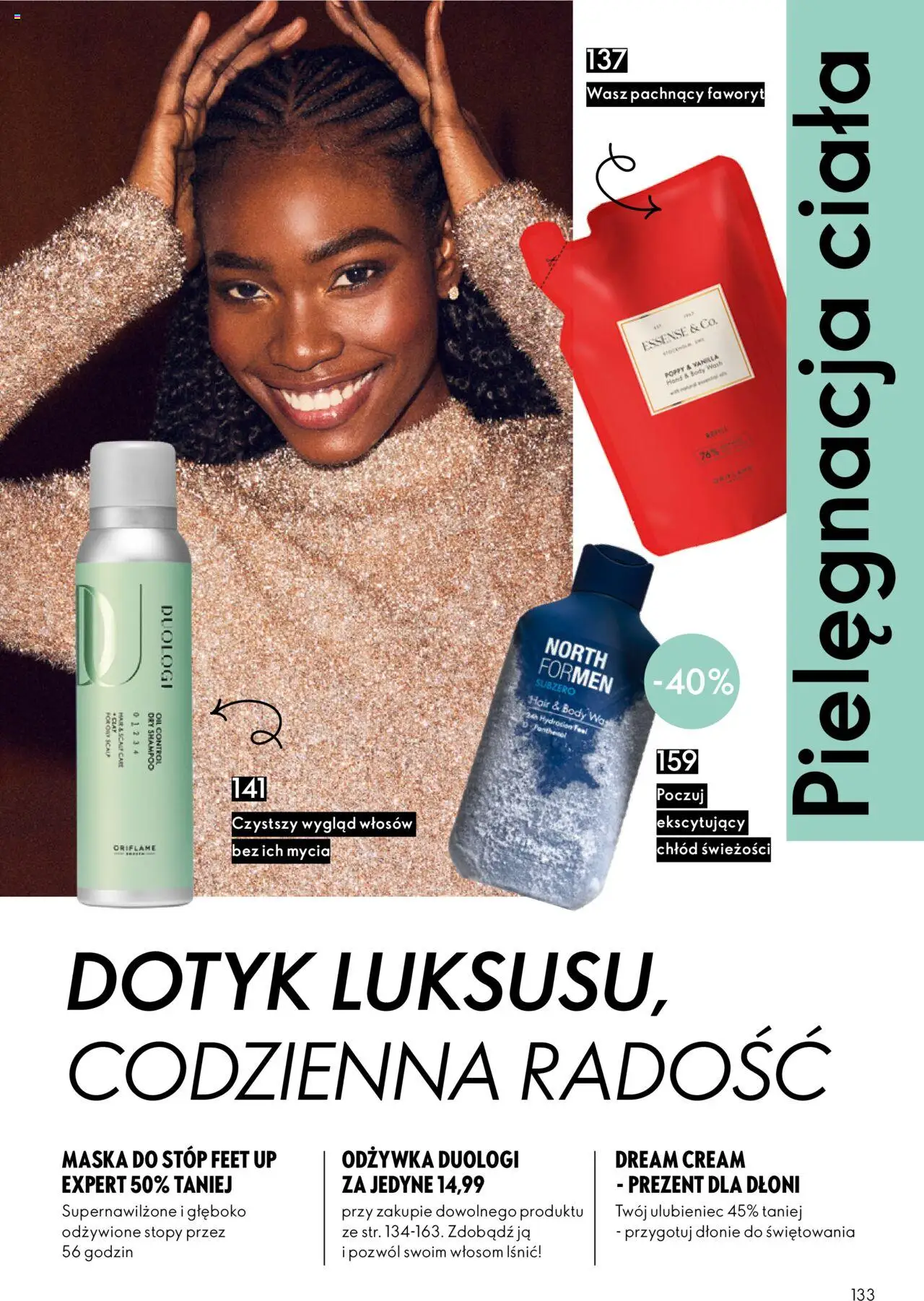 Oriflame Black Friday od 12.11.2025 | Strona: 133 | Produkty: Odżywka, Body, Maska