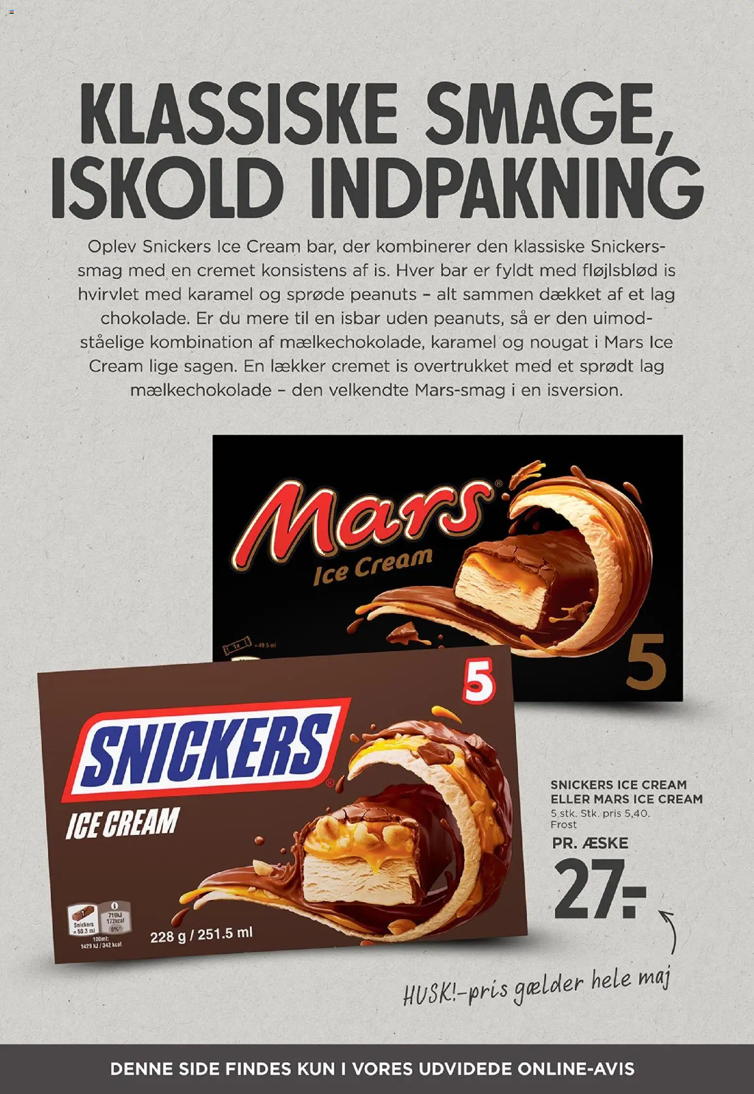 Meny tilbudsavis – gyldig fra 01.05.2026 | Side: 46 | Produkter: Peanuts, Is, Nougat