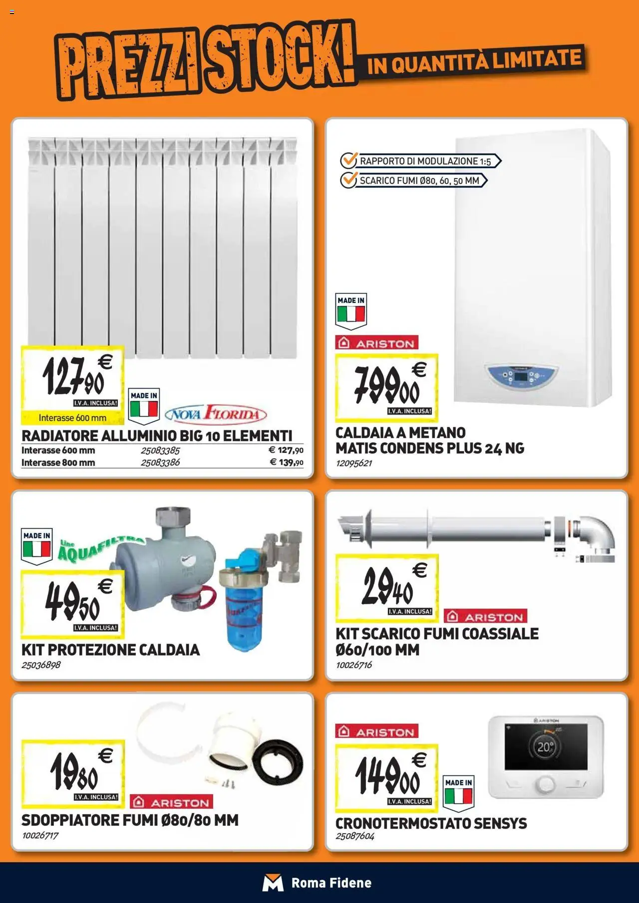 Volantino TECNOMAT del 24.09.2025 | Pagina: 7 | Prodotti: Caldaia, Alluminio