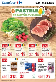 Ofertele Carrefour valabile de la 06.04.2026