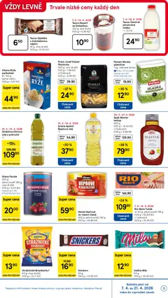 Náhled letáku Rio Mare Tuňák, 3x 80 g, pevný podíl 156 g s Clubcard od 07.04.2026 | Strana: 9